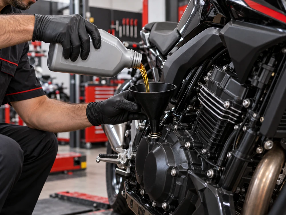 Troca de Óleo para Moto